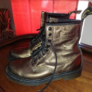 Dr Martens 1460 Bronze Boots sz 8